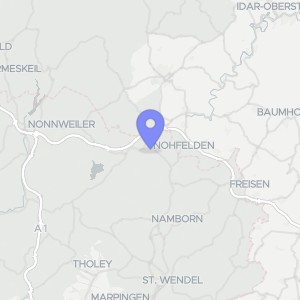 Karte von ohne ohne, 66636 Nohfelden, Eckelhausen und Eisen