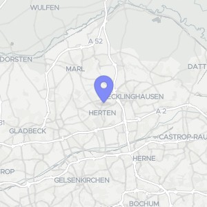 Karte von Schulstraße 66, 45699 Herten