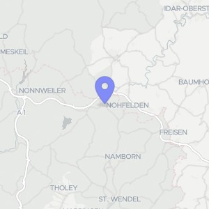 Karte von Rosenwaldstraße 16a, 66625 Nohfelden