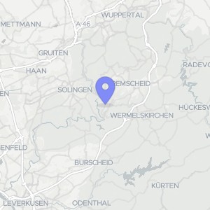 Karte von Westhauser Str. 16, 42857 Remscheid, Remscheid