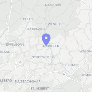 Karte von Mainzweilerstraße 60, 66564 Ottweiler