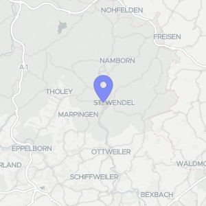 Karte von Potsdamer Allee 38, 66606 St. Wendel