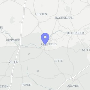 Karte von Borkener Straße 33, 48653 Coesfeld