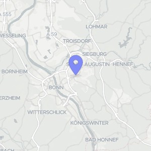 Karte von Kölnstraße 155, 53757 Sankt Augustin, Hangelar