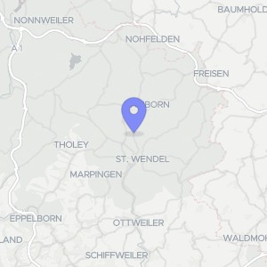 Karte von St. Wendeler Straße  17, 66640 Namborn, Baltersweiler
