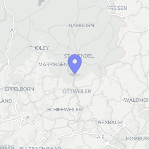 Karte von Hasenbruch  5, 66606  St. Wendel, Niederlinxweiler