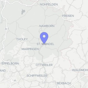 Karte von Ortsnähe, 66606  St. Wendel, Bliesen