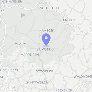 Karte von Hauptstraße  63, 66606  St. Wendel, Urweiler