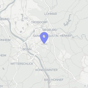 Karte von Konrad-Adenauer-Straße , 53757 Sankt Augustin, Hangelar