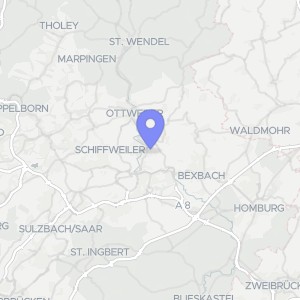 Karte von Bexbacher Straße 42, 66540 Wiebelskirchen