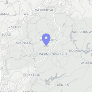 Karte von Burgerstraße 171, 173, 42859 Remscheid