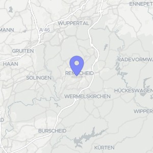 Karte von Papenberger Str. 44/46, 42859 Remscheid