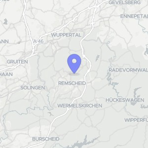 Karte von Zum Danielshammer 6, 42855 Remscheid