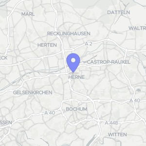 Karte von Manteuffelstraße 2 und Bahnhofstraße 123, 44623 Herne