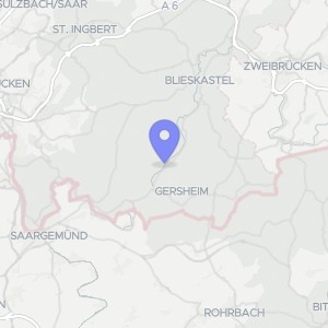 Karte von Blieskasteler Weg 15, 66453 Gersheim, Herbitzheim