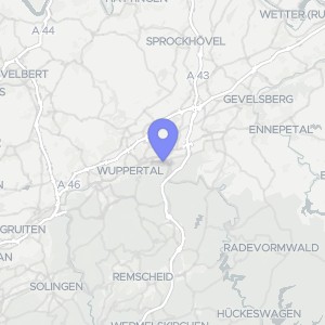 Karte von Heckinghauser Straße 214, 216, 42289 Wuppertal, Barmen