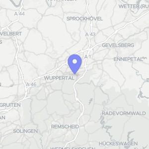Karte von Heckinghauser Straße 232, 230 A, 42289 Wuppertal, Barmen