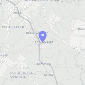 Karte von Am Breitbacher Graben ober der Linzer Straße, 53604 Bad Honnef