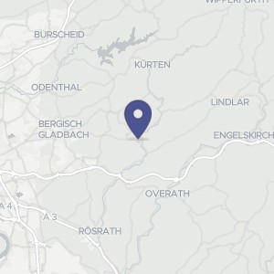 Karte von Klefhaus 10, 51491 Overath, Brombach