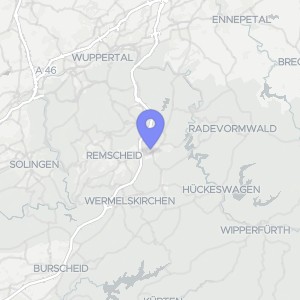 Karte von Augustenstraße 24, 42897 Remscheid
