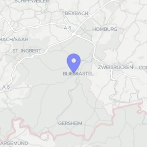 Karte von Schloßbergstraße 50, 66440 Blieskastel
