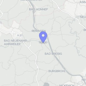 Karte von Helenenbergstraße 15, 15a, 53489 Sinzig