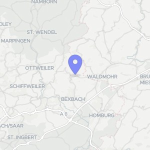 Karte von Römerstraße 30 und Marienstraße, 66450 Bexbach, Höchen