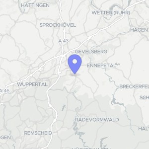 Karte von Tannenstraße 24, 58332 Schwelm