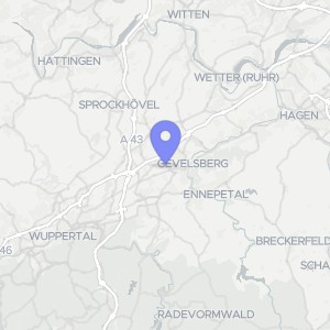 Karte von Haßlinghauser Str. 151, 58285 Gevelsberg