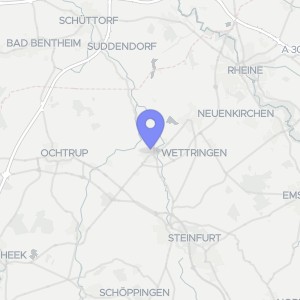 Karte von Prozessionsweg  19, 48493 Wettringen