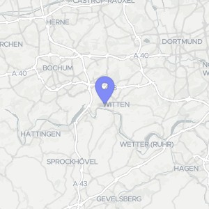 Karte von Blumenstraße 31, 58452 Witten