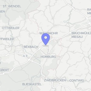 Karte von In der Dell 24, 66424 Homburg