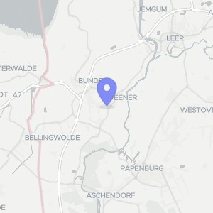 Karte von Holthuser Straße  28, 26826 Weener, Weener