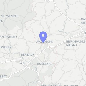 Karte von Bahnhofstraße 67,69, 66914 Waldmohr