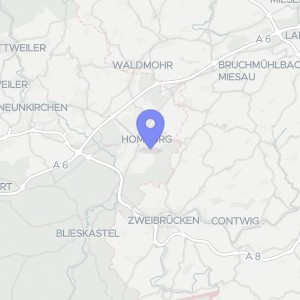 Karte von Max-Planck-Straße 9, 66424 Homburg