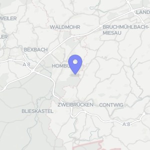 Karte von Eckstraße 11, 66424 Homburg, Am Collinger Berg , Am Roßberg - siehe Beschreibung
