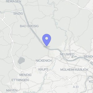 Karte von Hintergasse  9, 56599 Leutesdorf