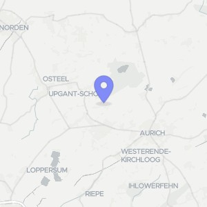 Karte von Deichhauser Str. 5, 26624 Südbrookmerland, Victorbur