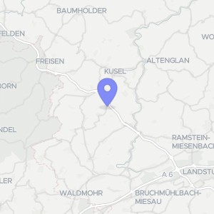 Karte von Hauptstraße  8, 66909 Hüffler