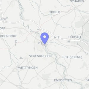 Karte von Hemelter Straße 68, 48429 Rheine