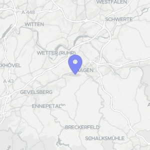 Karte von Franklinstr. 20, 58089 Hagen