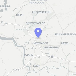 Karte von Postweg 35 u. 35a, 26802 Moormerland, Warsingsfehn