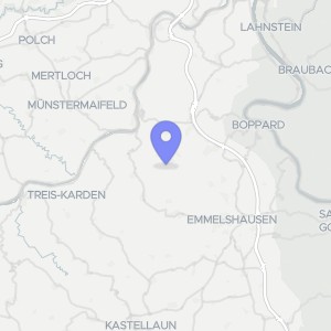 Karte von Weiherstraße  2, 56154 Boppard, Oppenhausen