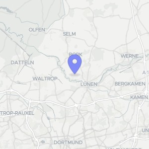 Karte von Allensteiner Straße 46, 44534 Lünen