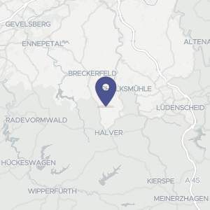 Karte von Magdheide 1, 58553 Halver, Günenbaum