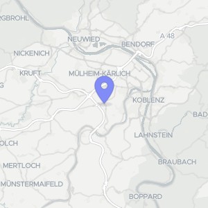 Karte von Rübenacher Wald, 56072 Koblenz, Rübenach