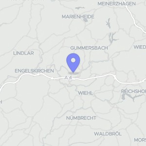 Karte von Dieringhauser Straße 30, 51645 Gummersbach, Dieringhausen