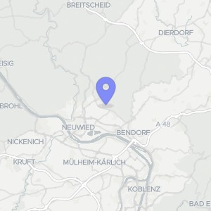 Karte von Rommersdorfer Straße  35, 56566 Neuwied, Gladbach