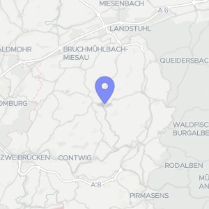 Karte von Gartenstraße  19, 66917 Wallhalben