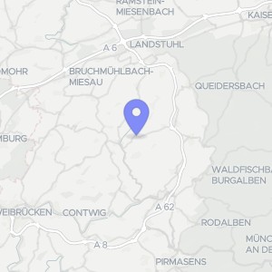 Karte von Hauptstraße  42, 66919 Saalstadt